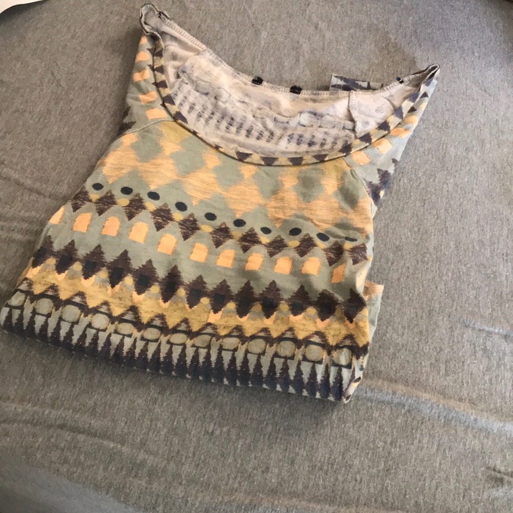 Loose Patterned Tee